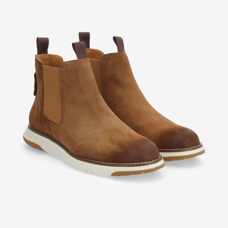 ECHO II CHELSEA M - OILY SUEDE - CAMEL